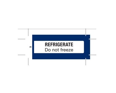 Medi-Print - Pharmacy Labels | Refrigerate Do not freeze