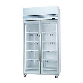 2 Glass Door Upright Freezer - Black | VF1000X -BG-N 