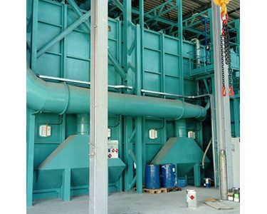 Superior - Shotblasting Machine | SUPERIOR EdgeBlast Manual Shotblasting Chamber