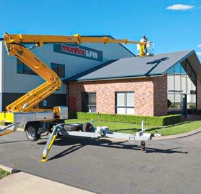 Omme 2300EX Trailer Mounted Lift - 22.6m Working Height