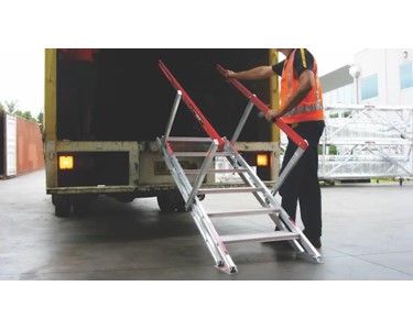 SafeSmart Access - AdjustaStairs for Truck & Large Vehicles