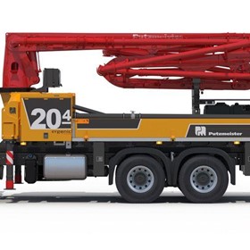 Compact Truck-Mounted Concrete Pump | M20-4