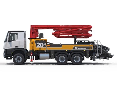 Putzmeister - Compact Truck-Mounted Concrete Pump | M20-4