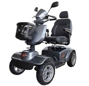 Raptor Scooter with Wide Floor