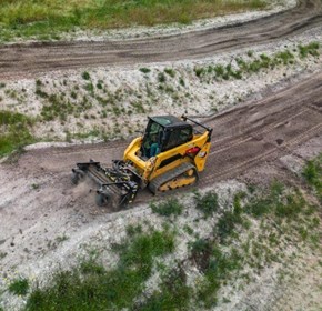 Home-built track for holeshots