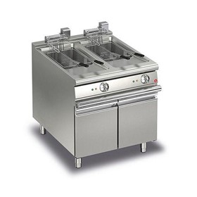 Double Pan V Shape Electric Fryer | Q70FRI/E815 