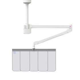 Mounted Flexible Shield with ceiling column | KNX-308/50100-001