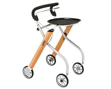 Indoor Mobility Wheelie Walker Rollator Including Tray 6.5kg