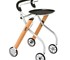 Indoor Mobility Wheelie Walker Rollator Including Tray 6.5kg