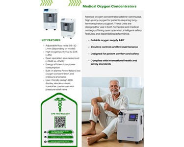 APS Technology Australia - Oxygen Concentrator | APS