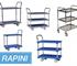Traymobile Shelf Trolleys with Multi Tier Flat Beds - By Rapini
