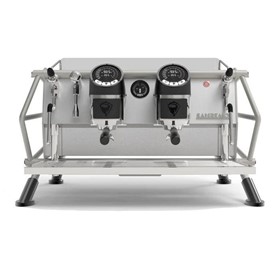Steel Espresso Coffee Machine | Café Racer 2 Gr Naked/BLK 