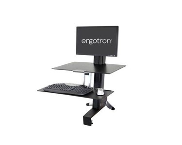 Ergotron - Office Workstation | Workfit-S, Single Ld Workstation With Worksurface