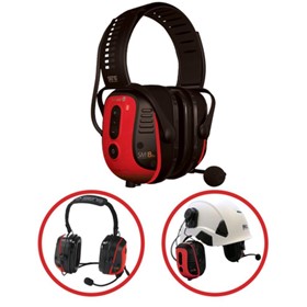 SM1B-Ex: smartMuff™ Battery-Powered Intrinsically Safe ATEX Headset