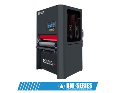 Koenig - 630mm Wet Wide Belt Sander with Wet Extraction for Aluminum  | BW600