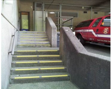 Vancouver Fire hall external stairs