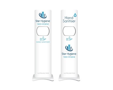 Star Hygiene - Hand Sanitiser Stands | Custom Branded