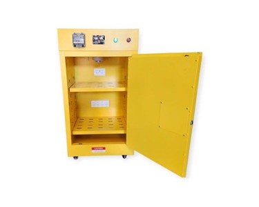 Lithium-Ion Battery Charging & Storage Cabinet 45L Fire-Safe