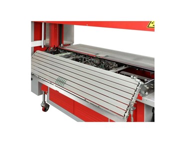 Tenso - High Speed Corrugated Strapping Machine w/ Integrated Squaring System