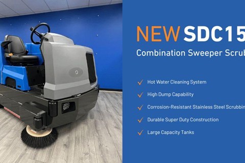 All-in-one power for industrial floor cleaning