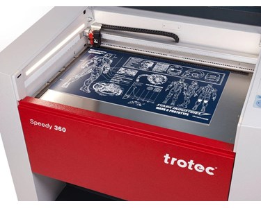 Trotec Laser - Speedy 360 | Professional Laser Engraver & Cutter for Business