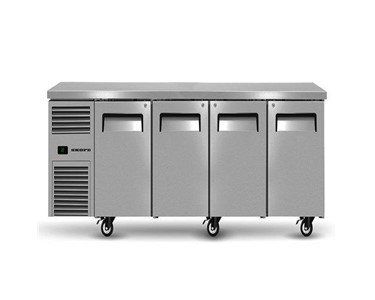 Skope - 4 Door Stainless Steel Underbench Fridge 526L | RF7.UBR.4.SD