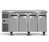 Skope - 4 Door Stainless Steel Underbench Fridge 526L | RF7.UBR.4.SD