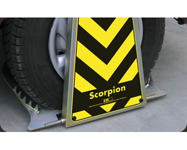 Scorpion - Wheel Clamp - Trailer, Car, Caravan, Boat Security