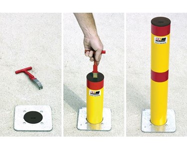 Retractable Bollard for Vehicle Access & Parking Control