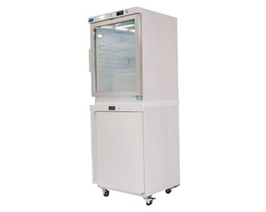 Nuline HRF400 2T Combi Glass & Solid Door Pharmacy Refrigerator