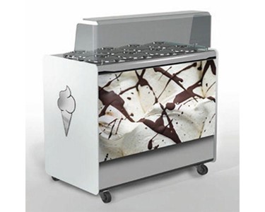 BRX - Mobile Pozzetti Counters – professional glycol or ventilated pozzetti 