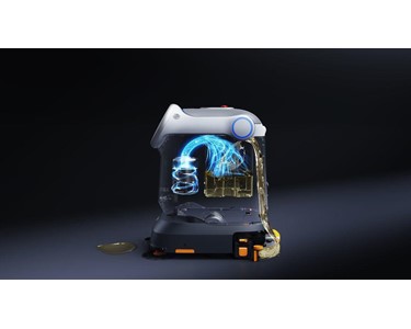 Keenon - Kleenbot C40 4-in-1 Cleaning Robot for Small to Medium Spaces