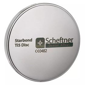 Dental Milling Material | Starbond Titanium Disc (Gr.5)