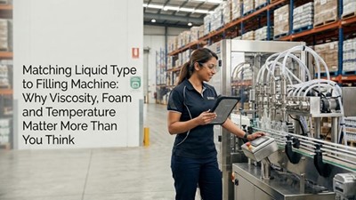 Matching Liquid Type to Filling Machine: Why Viscosity, Foam and Temperature Matter More Than You Think