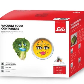 Solis Food Vacuum Containers (3pcs)