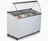 Gelato Display Freezer GD0007S-NR 7-Basket