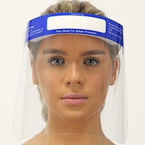 Frame Face Shield plain or printed/ MOQ 1 carton (20pieces)