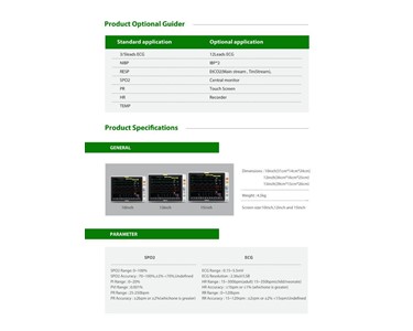 APS Technology Australia - Patient Monitor l L10/L12/L15  