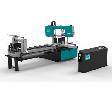 IMET - Automatic double column bandsaws with CNC control – KTECH 502