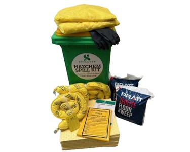 Spilltek - Hazchem 120 Litre Hazchem Spill kit Including Zeolite- ST120HCZ