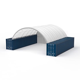 Container Dome Shelter Single Truss 10m X 12m