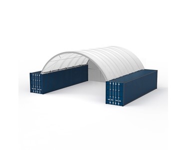 Container Dome Shelter Single Truss 10m X 12m