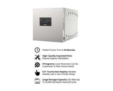 Hatmed - Autoclave Steriliser | Water Vaccum Q72B HA23TIL