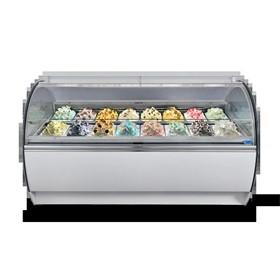 Gelato Display Freezer - Moon