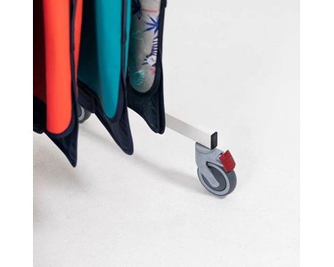 Mobile Lead Apron Rack for Ten Tops & Skirts