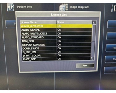 Toshiba - Aquilion 64 Slice [CT Scanner] – Upgraded to CXL [EX3615]