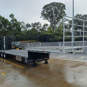 45 foot Drop Deck Dropdeck Trailer