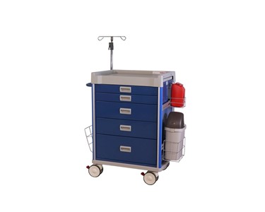 Select Patient Care - Anaesthetic Cart | 5 Drawer Package 2