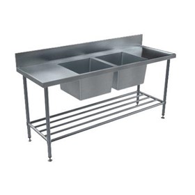 Double Sink Benches - Centre | BenchTech