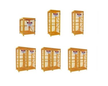 Mitaco Pty Ltd - Gas Cylinder Storage Cage – Forklift LPG Cylinder & Gas Bottle Storage